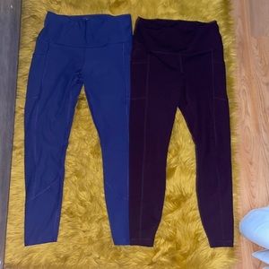 2 pairs of leggings!